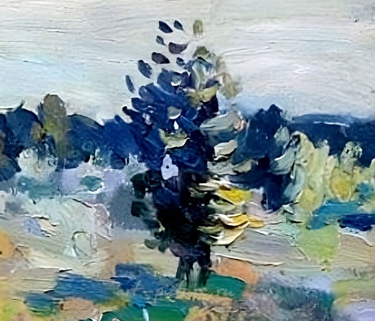 Рыбники. Холст, масло. 37 х 50 см