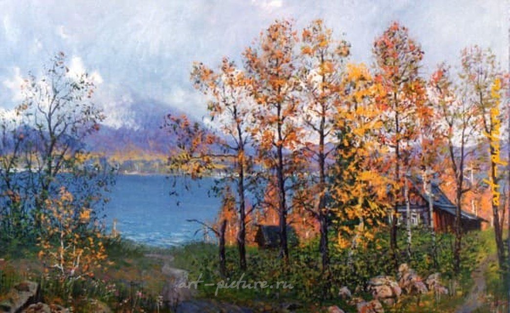 На окраине Кыштыма. холст,масло 