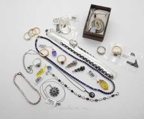 Русское серебро, Широкий серебряный браслет, серебряная подвеска в форме цветка