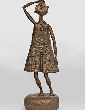 купить Пионер. 2011. Бронза. 82x28x21 см