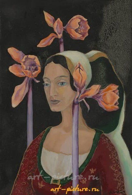 Душа Масло, эмаль, холст 