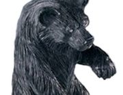 Статуэтка "Медведь танцующий". Оникс, Фаберже.