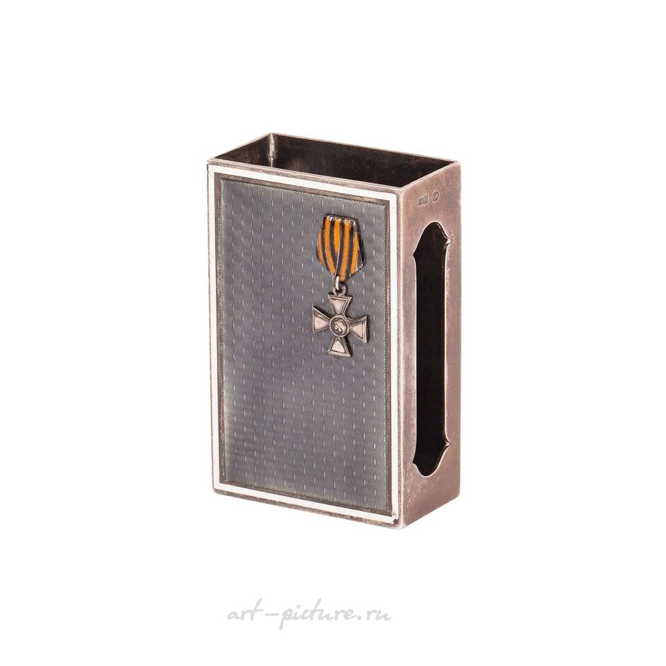 Русское серебро , Российская памятная спичечная коробка из серебра