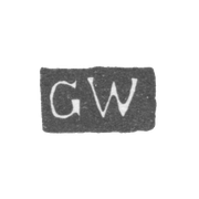 Клеймо мастера Вейс Густав - Ленинград - инициалы "GW" - 1782-1791 гг.