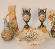 Фарфоровые вазы разных стилей и производителей