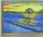 Статуэтка Лавандовое поле холст, м…