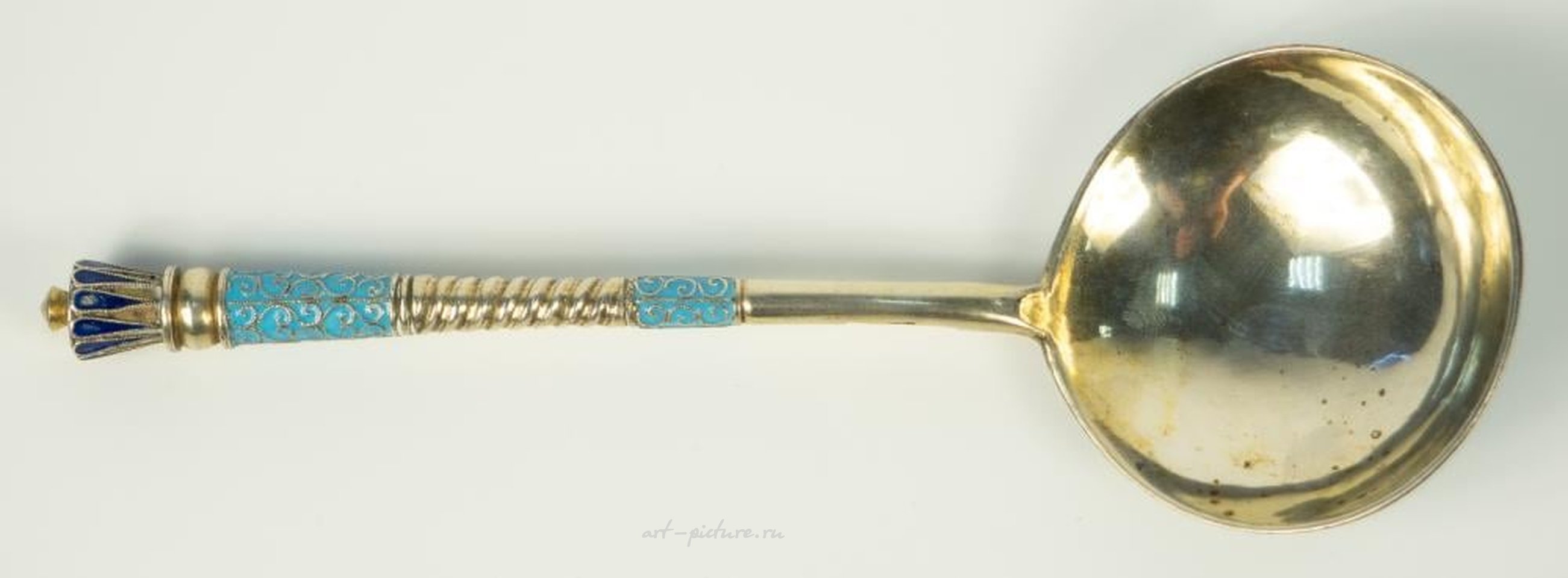 Русское серебро , Серебряная ложка для джема/меда.