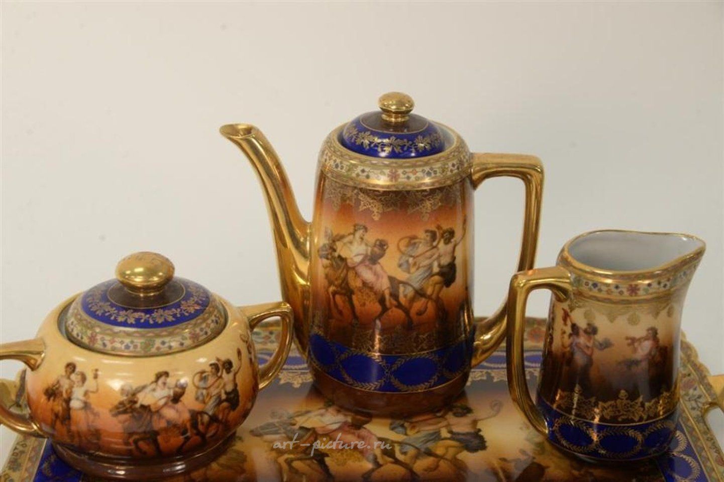 Royal Vienna , Чайный сервиз Royal Vienna, 8 элементов