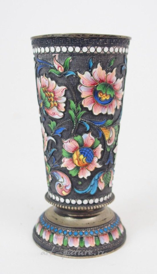 Русское серебро , РУССКИЙ СЕРЕБРЯНЫЙ ЭМАЛЕВЫЙ БЕКЕР