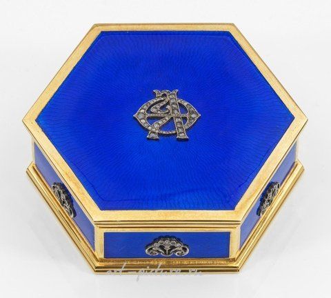 Русское серебро, Декоративная коробка