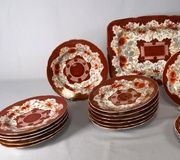 Королевские венские японские оранжевые кутани: фарфоровая группа