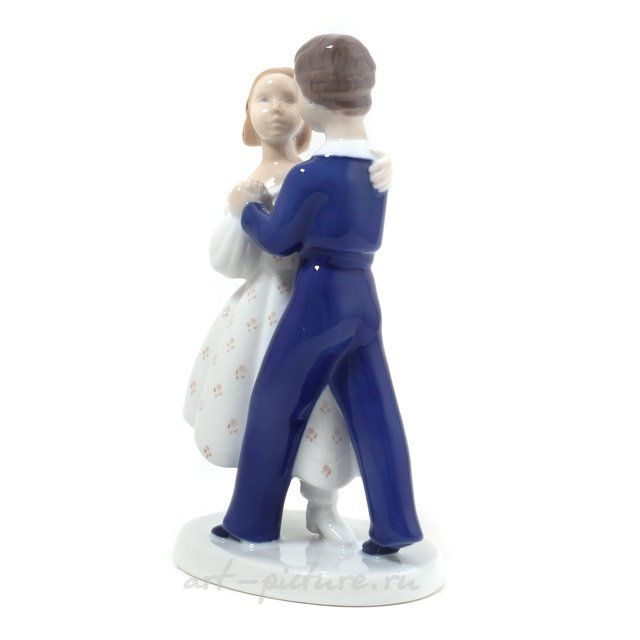 Фарфоровая фигура (статуэтка) Танцующая пара Bing Grondahl.