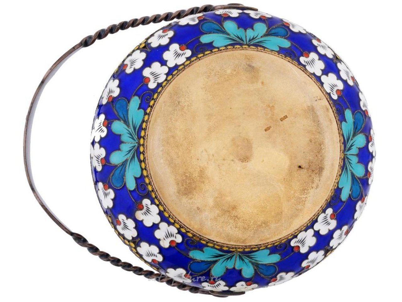 Русское серебро , Советская эпоха: золоченая серебряная конфетница или сахарница