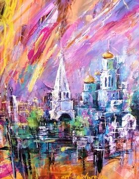 购买 萨鲁特丙烯，画布