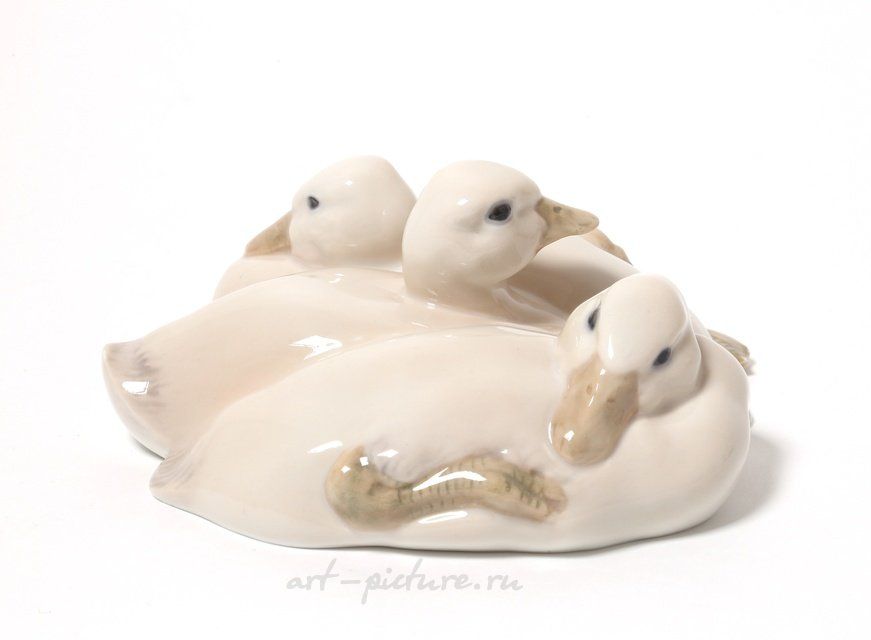 Трое утят. Дания, г. Копенгаген, Royal Copenhagen, 1898-1923