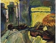 Violin-playeк Холст , масло 