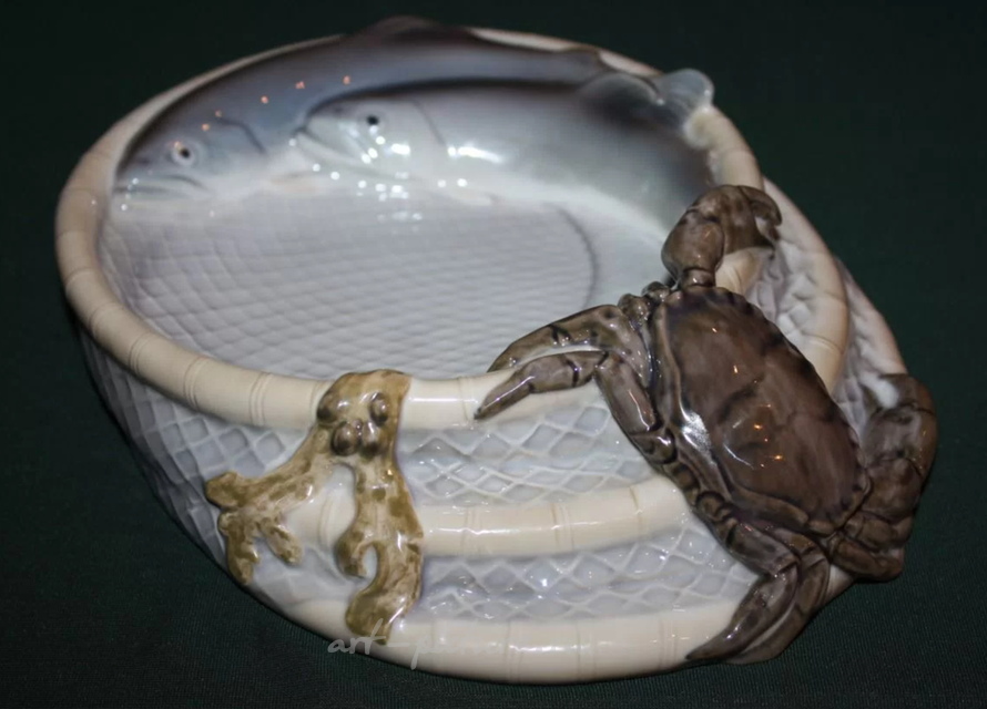 Ваза "Морская". Bing & Grøndahl. Дания.