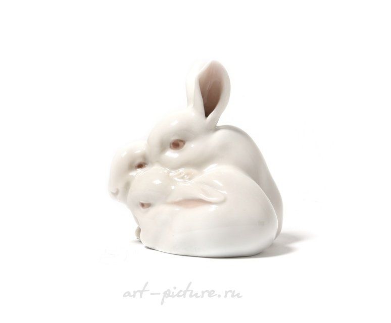 Кролики. Дания, г. Копенгаген, Royal Copenhagen, 1923-1928 гг.