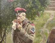 Царские погоны, Офицер с сиренью, Рыженко Павел