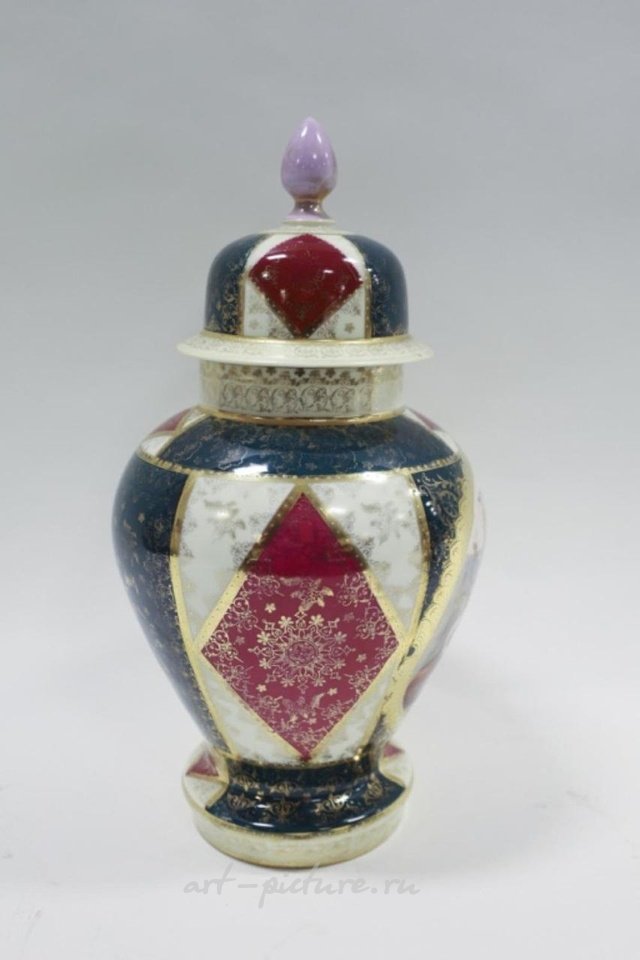 Royal Vienna , Фарфоровая пара с портретами из Королевской Вены