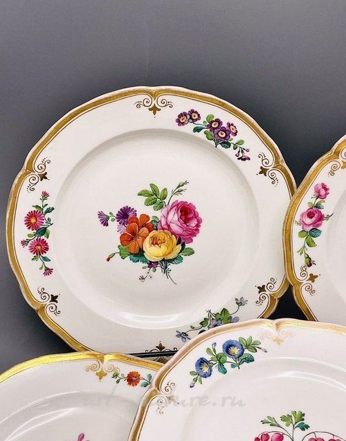 Тарелки KPM Германия