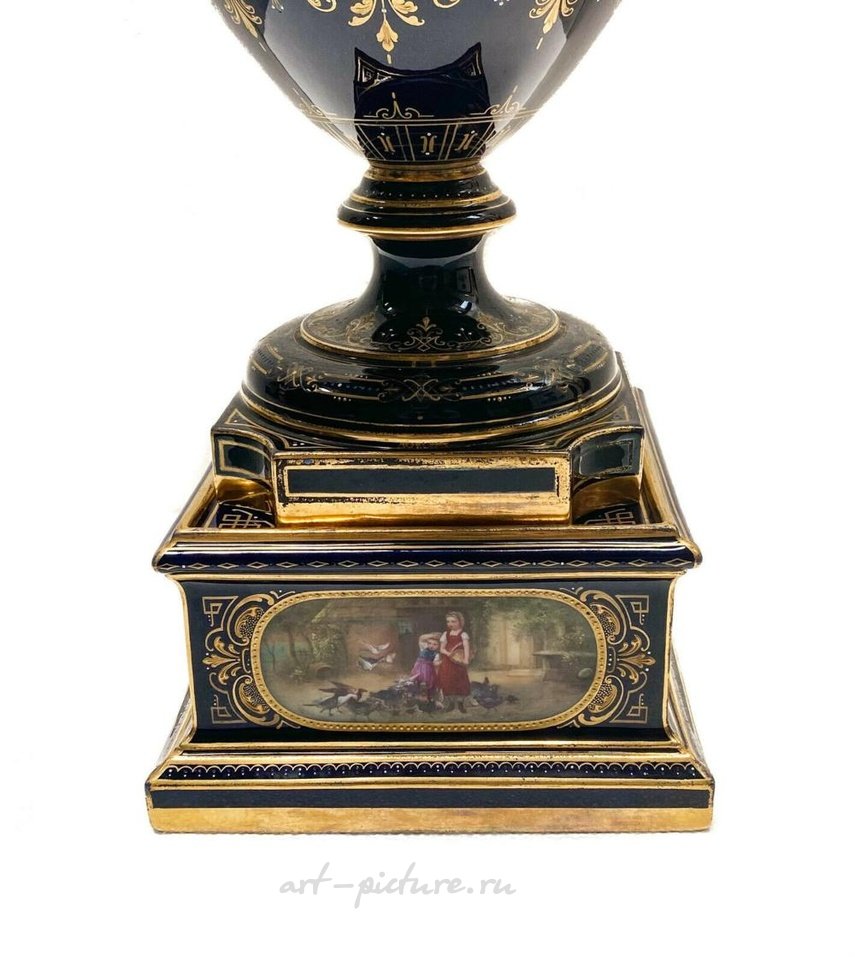 维也纳皇家瓷器 , 皇家维也纳奥地利手绘瓷瓮