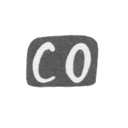 Клеймо мастера Орениус Карлос Готтфрид - Тарту - инициалы "CO" - 1841-1854 гг.