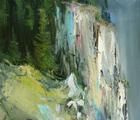 Статуэтка Обрыв масло,холст