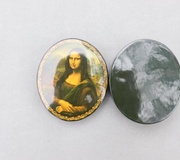 Мона Лиза или Ла Джоконда, рукописная работа Леонардо да Винчи...