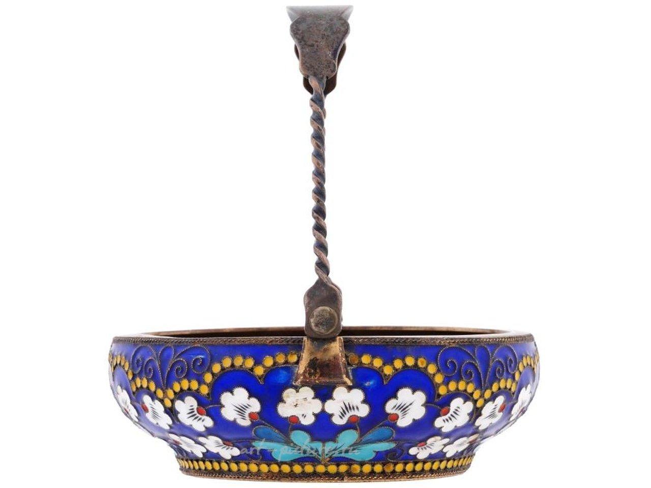 Русское серебро , Советская эпоха: золоченая серебряная конфетница или сахарница