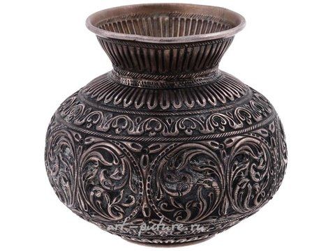 Русское серебро, Антикварный русский императорский Бухарский сосуд для ритуальной воды