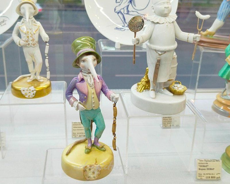 Крысенок с сосисками. ИФЗ. Михаил Шемякин