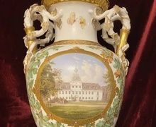 Royal Copenhagen vase 19th century
