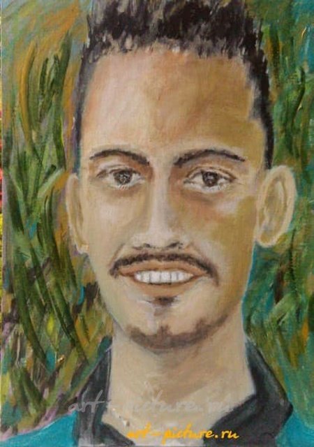 Островитянин акрил, холст 