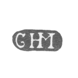Клеймо мастера Хельмут Карл Густав - Ленинград - инициалы "GHM"