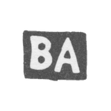 Клеймо мастера Акимов В. - Москва - инициалы "ВА" - 2-я половина 19 века - 1908 г.