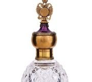 Русская золоченая серебряная эмаль, рубин, бриллианты - бутылка