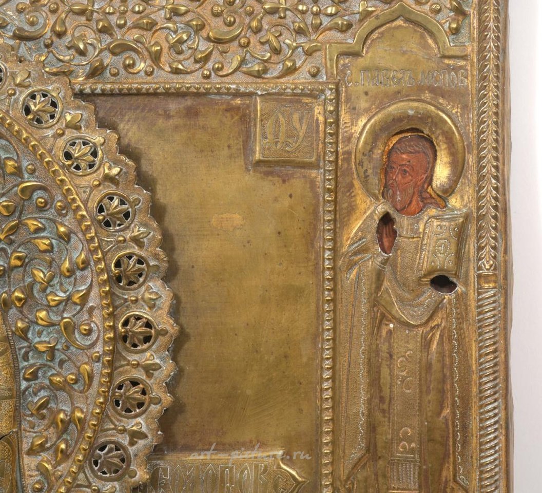 Русское серебро , Четыре русских иконы включают "Богородицу"