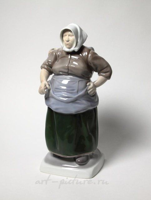 Жена рыбака. Дания, г. Копенгаген, Bing & Grondahl