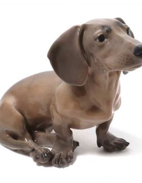 купить Фарфоровая фигура (статуэтка) "Такса" Royal Copenhagen