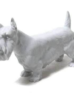 купить Фарфоровая фигура "Cкотч-терьер". Meissen