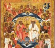 Большая икона с Троицей Нового Завета