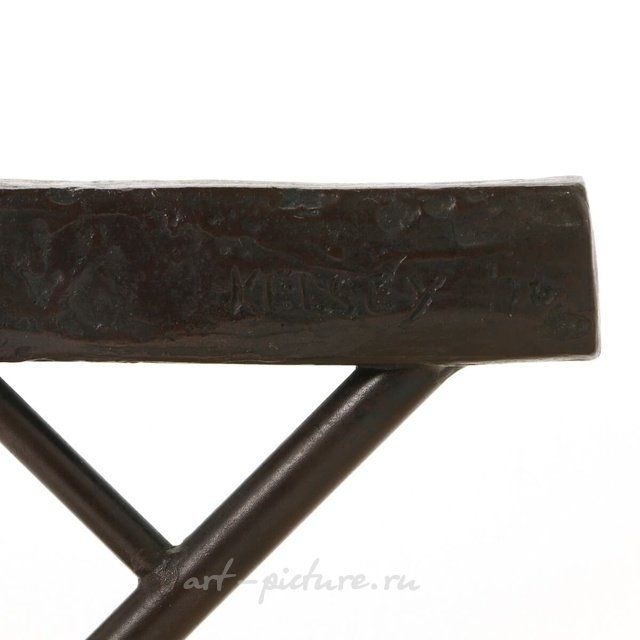 Бронзовая статуэтка. "Гимнастка на бревне" Дания, Royal Copenhagen. Автор Sterett-Gittings Kelsey (США, г. р. 1941)