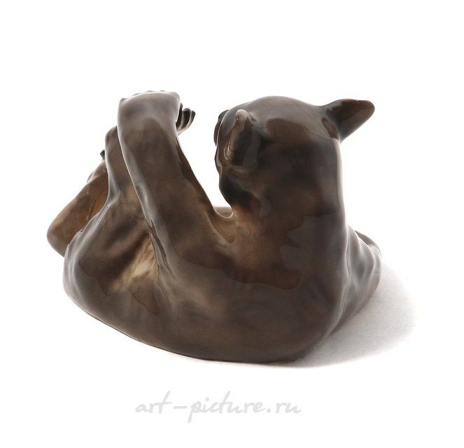 Фарфоровая фигура "Медвежонок". Rorstrand