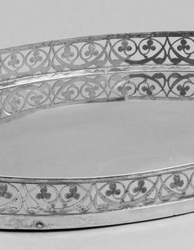 купить Серебряный  поднос от мастера Георга Христиана Фридриха Теммлера