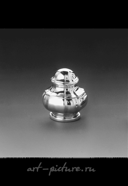 The translation of the text is: "SALT CELLAR ALT-AUGSBURG SILVER ALT-AUGSBURG."