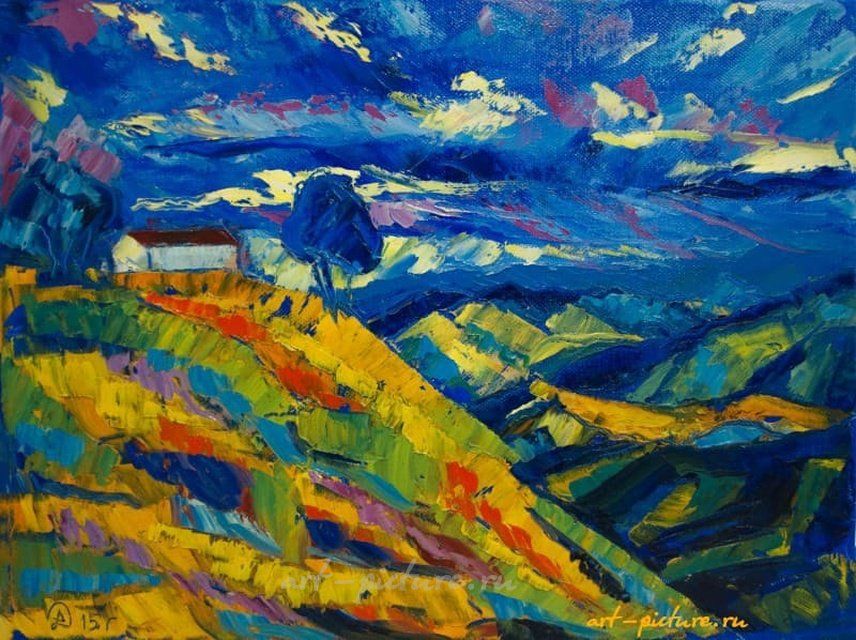 Таити масло, холст 