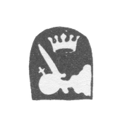 Городское клеймо Вологды 1791-1793 гг. 1801-1810 гг. 1834 г. "Рука, выходящая из облака"