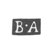 1760-1794 年 在莫斯科未知的试管大师的克莱莫 - 首字母“V-A” - 1760-1794 年.