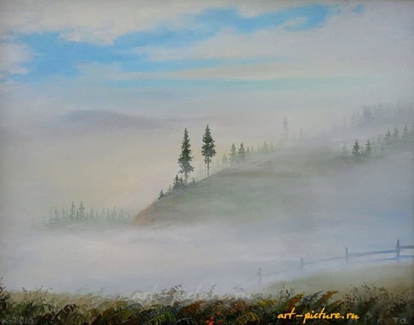 Утренний туман Масло 